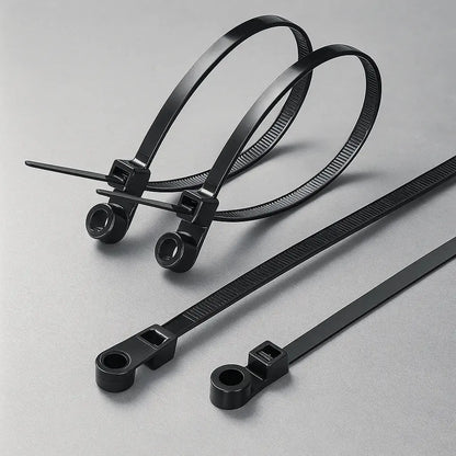 Rynx | Self-locking Cable Ties with Screw Hole – Tensile Strength up to 22 kg