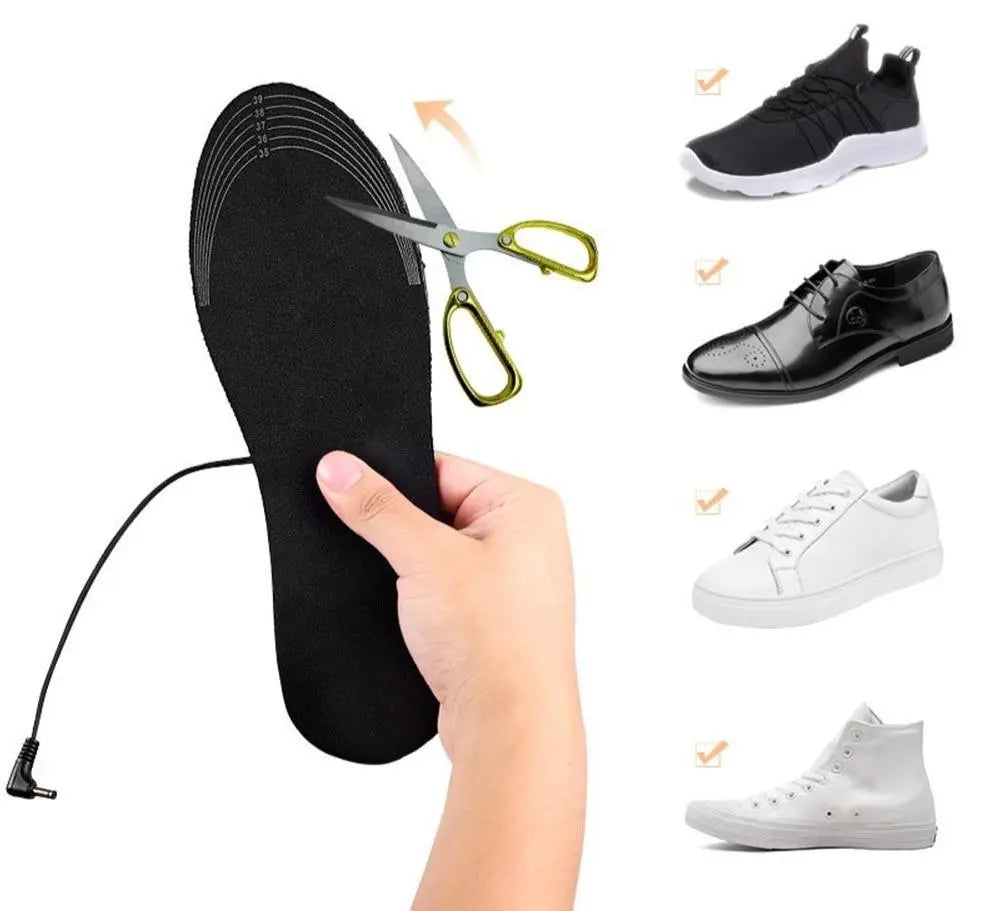 RYNX | USB heated insoles for ultimate comfort and warmth