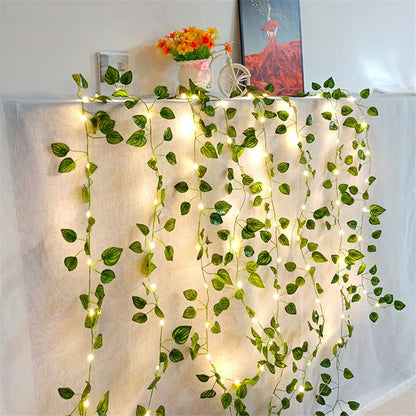 Rynx | Artificial Vine Plants with LED Lights for Hanging