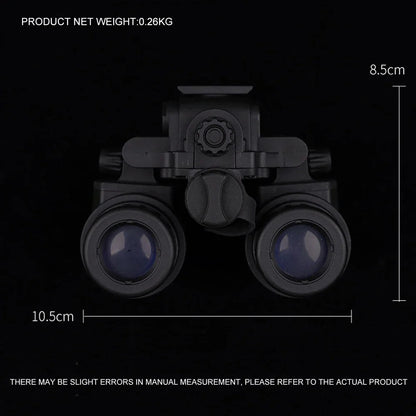 Rynx | AN/PVS31 Dual-Tube Binocular Night Vision Goggles – Dummy Props for Airsoft Helmet, Hunting, and Cosplay Accessories