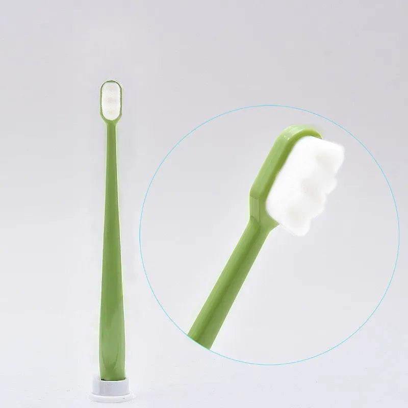 Rynx | Environmentally Friendly Ultra-fine Soft Toothbrush: Deep Cleaning Brush for Adults & Kids - Manual Oral Care Toothbrush