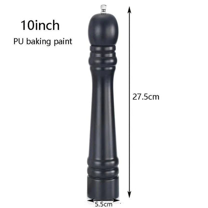 Rynx | Elegant adjustable salt and pepper mill set made of solid wood for outdoor dining