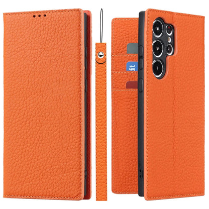 RYNX | Genuine Leather Wallet Case For Samsung Galaxy S23 Ultra