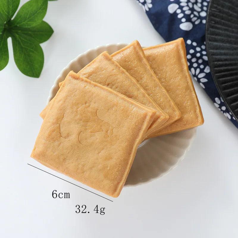 Rynx | Creative Dried Tofu Kitchen Model Set - 10 Pieces Cute Accessories for Gifts and Student Decor