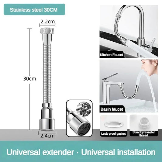 Rynx | Universal Flexible Adjustable Kitchen Faucet Extender Nozzle