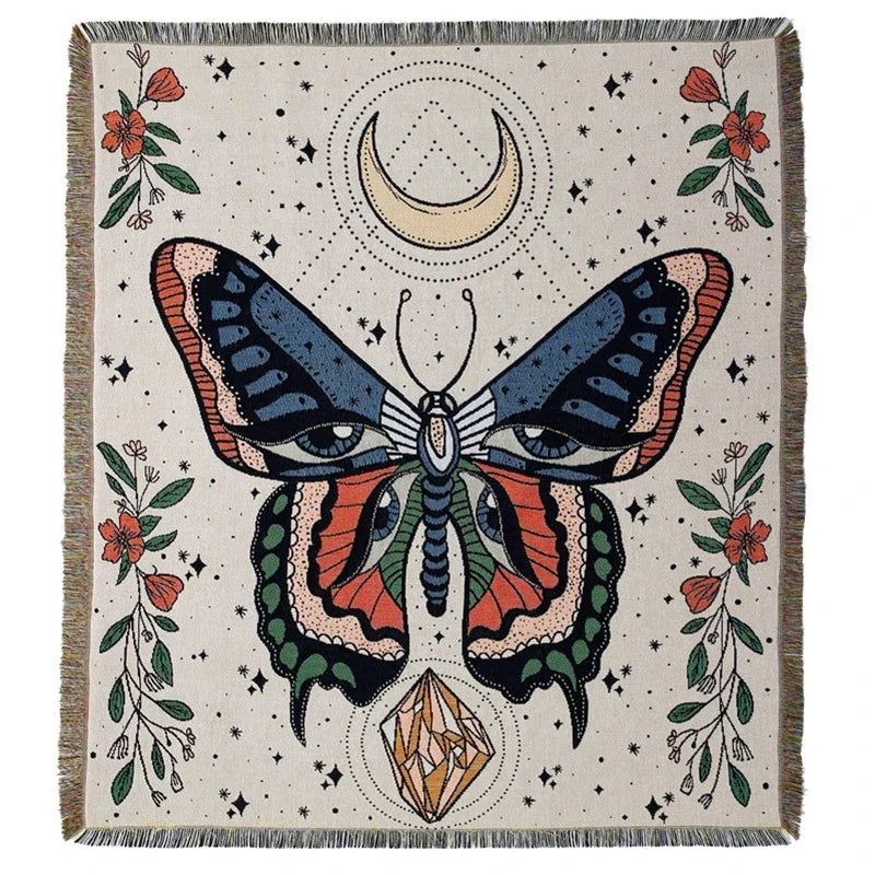 Rynx | Floral Garden Throw Blanket