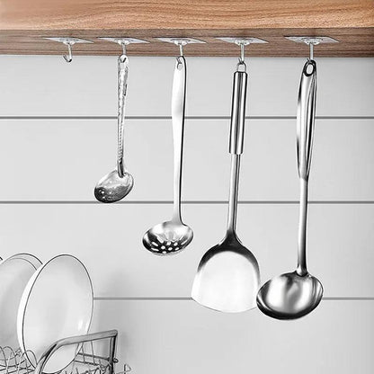 Rynx | Moisture-resistant Wall Hook Set for Seamless Kitchen and Bathroom Organization