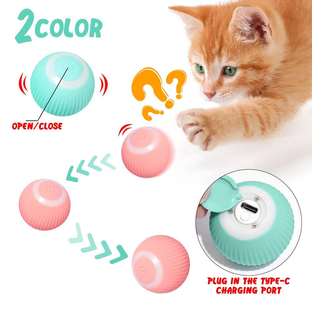 Rynx | Interactive smart cat ball: The ultimate indoor play break for your cat