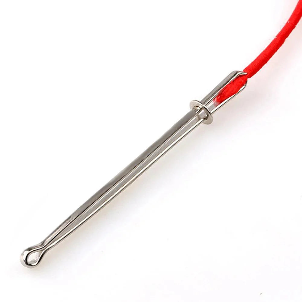 Rynx | Sewing Revolution: Premium Stainless Steel Bodkin Threader with Elastic Clips