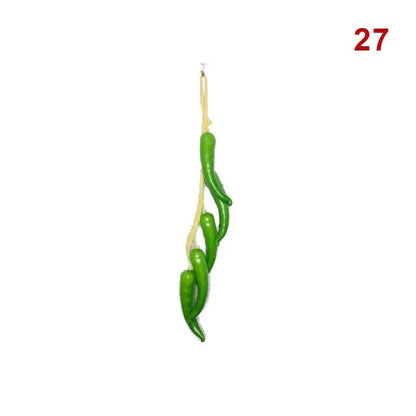 Rynx | Realistic Hanging Foam Fruit and Seafood Decoration for Home and Event Enhancement