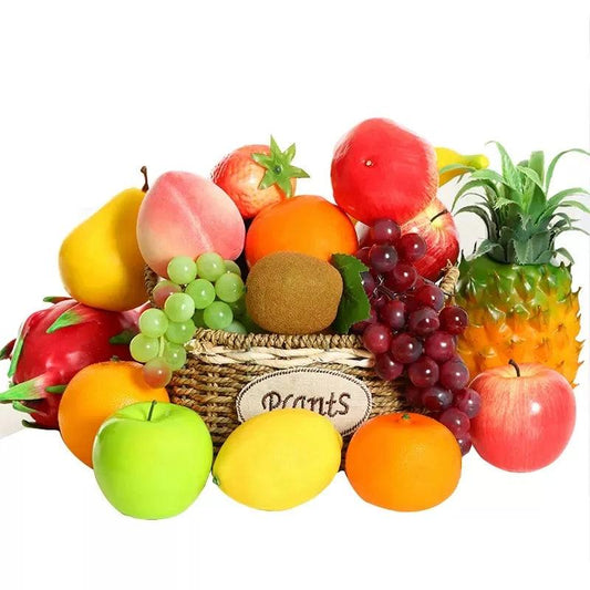 Rynx | Vibrant Faux Fruit Decor Set - 2-Piece