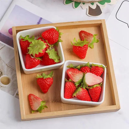 Rynx | Charming 10-piece Realistic Strawberry Home Decor and Craft Set