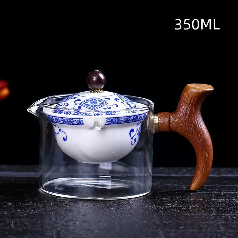 Rynx | Traditional Harmony Ceramic Rotating Teapot