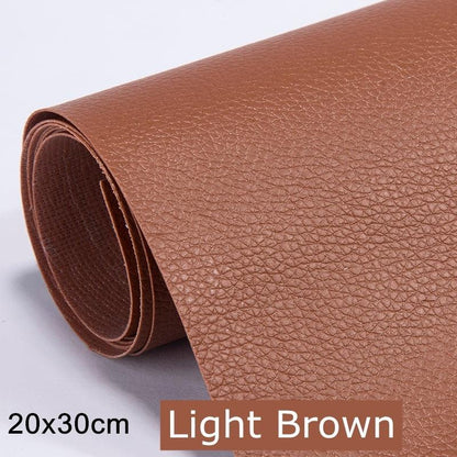 Rynx | Jumbo XL Luxe Litchi Leather Repair Stickers - Stylish Solutions for Elegant Furniture Repairs