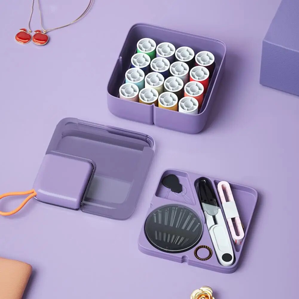 Rynx | Trendy Pastel-Colored Travel Sewing Kit