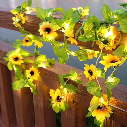 Rynx | Artificial Vine Plants with LED Lights for Hanging