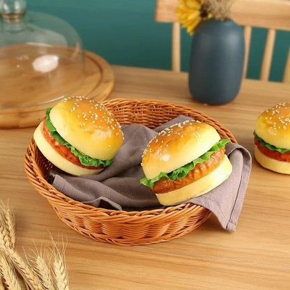 Rynx | Lifelike Jumbo Big Mac Model - Ideal for Home Decor and Photography