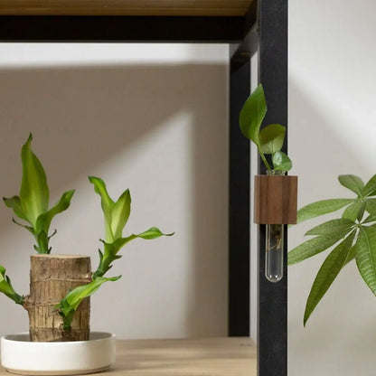 Rynx | Wooden Magnetic Flower Tube Vase