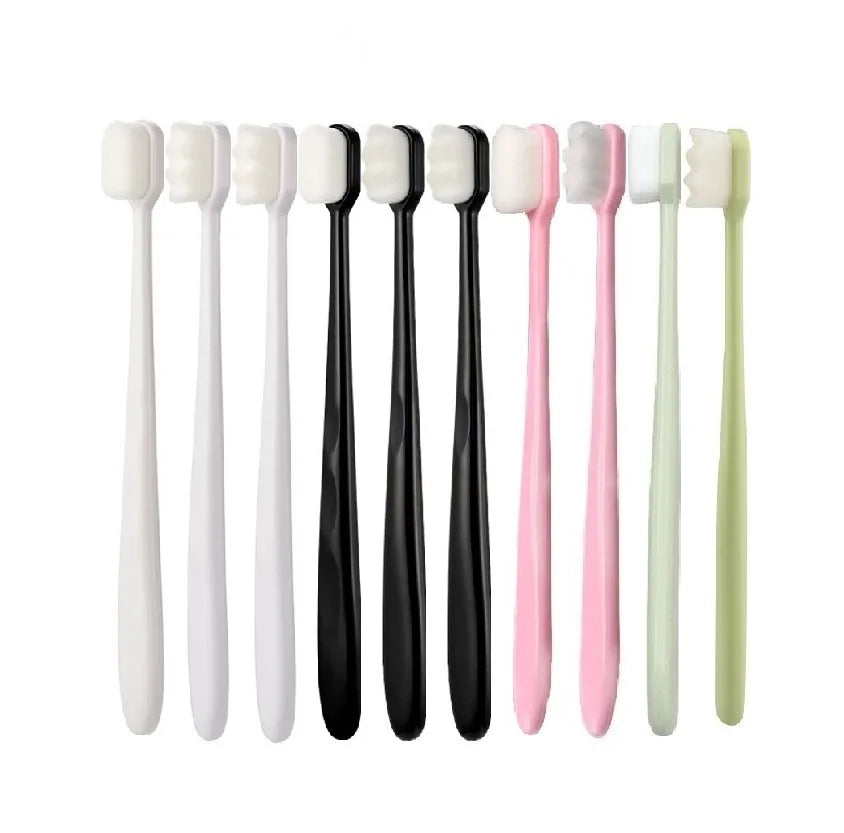 Rynx | Environmentally Friendly Ultra-fine Soft Toothbrush: Deep Cleaning Brush for Adults & Kids - Manual Oral Care Toothbrush