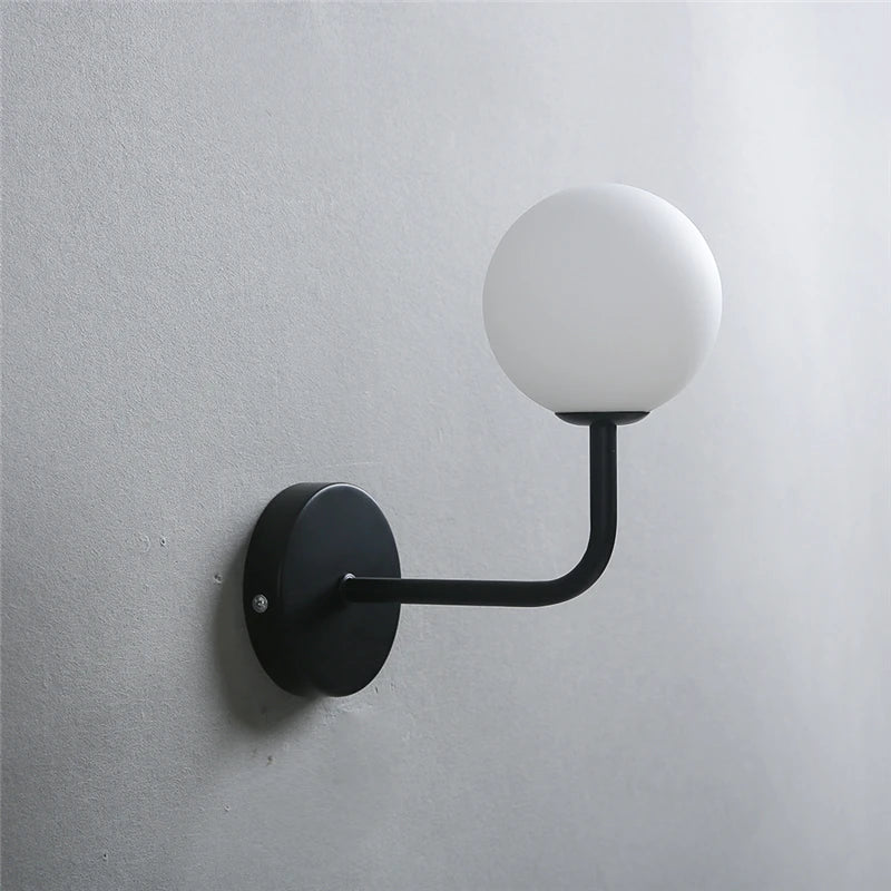 Rynx | NordicLuxe - Glass wall lamp - Modern LED lamp for bedroom and living room