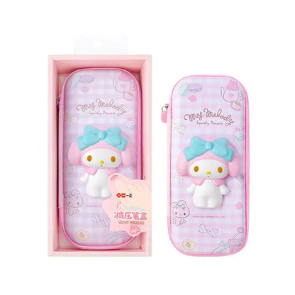 Rynx | Kuromi & Cinnamoroll Anime-inspired pencil case - Stylish and functional stationery organizer