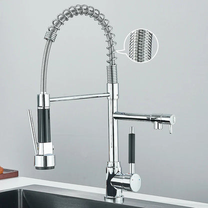 RYNX | Springflow – Kitchen Faucet With Double Outlet