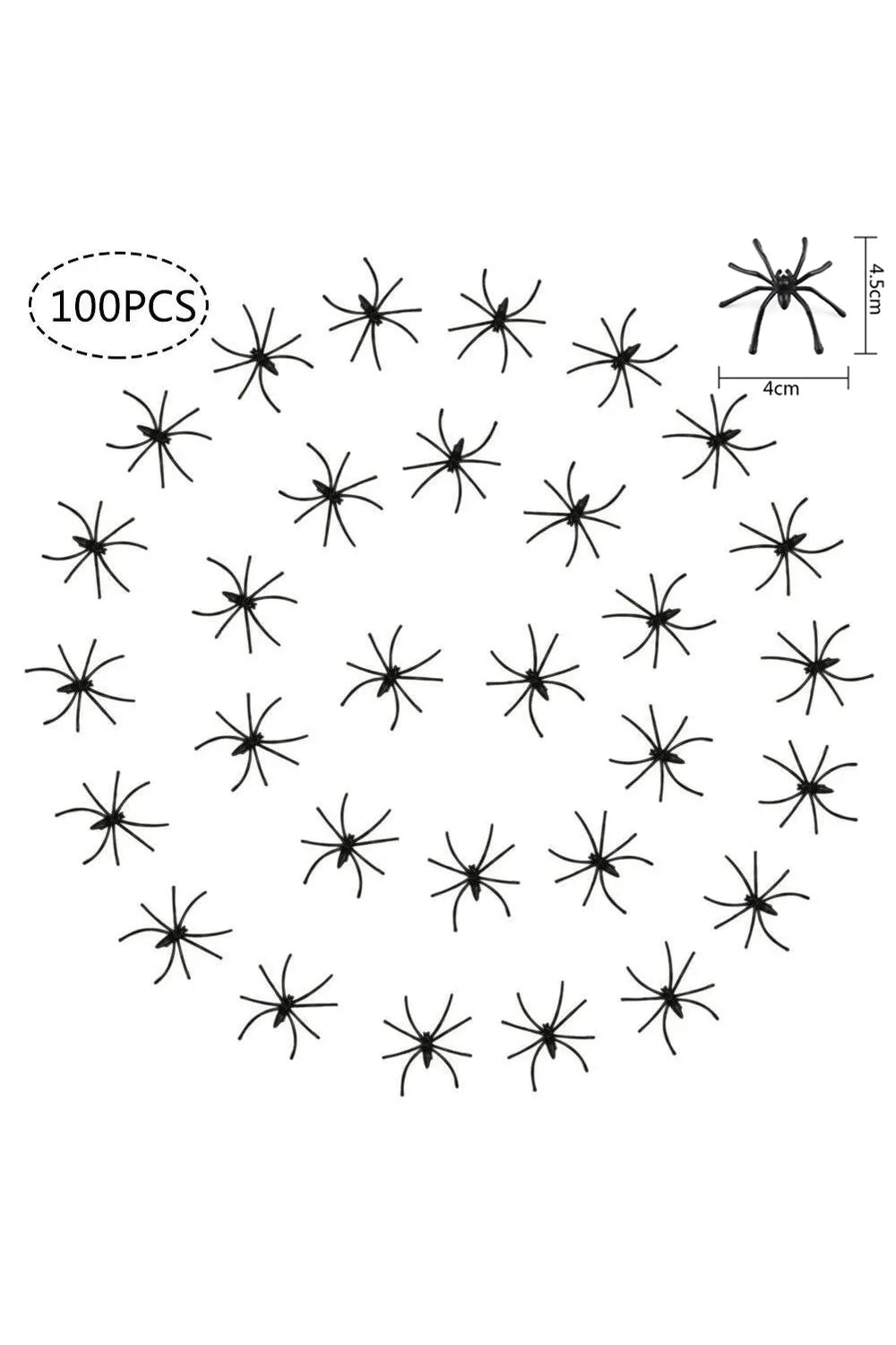 Rynx | black spider decorations