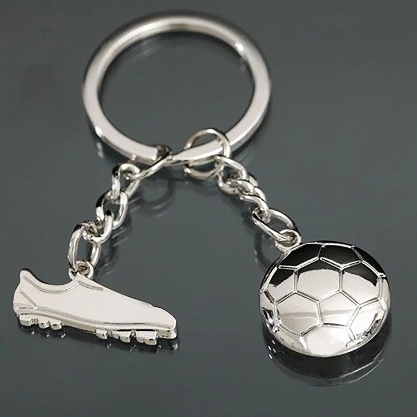 Rynx | 50-Year Perpetual Calendar Keychain - Silver Alloy Key Ring with Keyfob Decoration 8OU9
