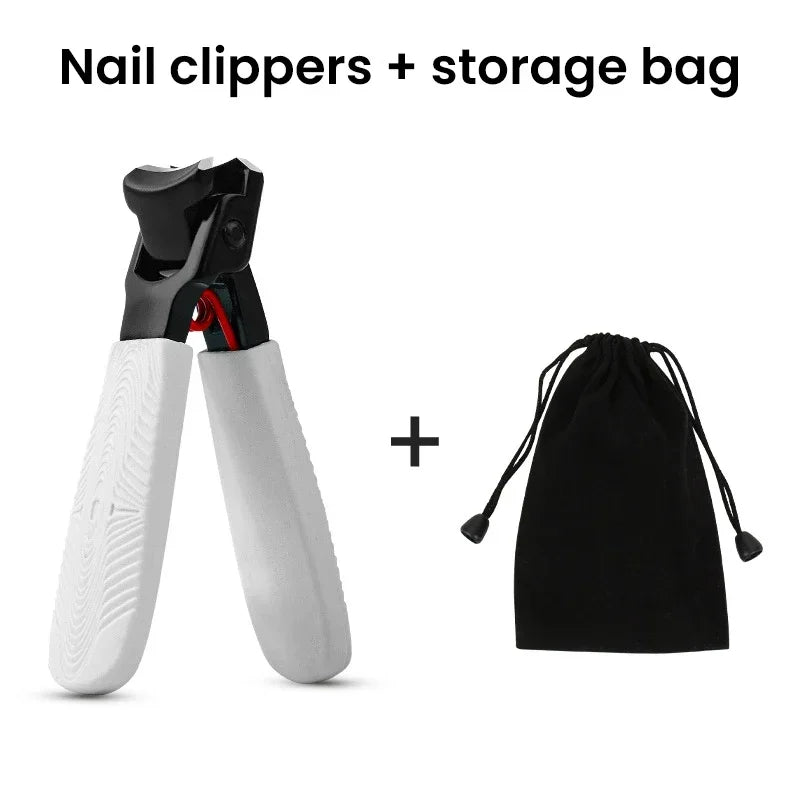 Rynx | 2023 New Anti-Splash Nail Clippers - Large Size Single Nail Trimmer for Thick and Hard Nails, Household Essential