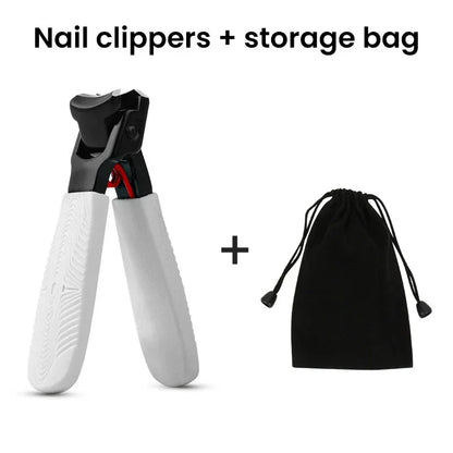 Rynx | 2023 New Anti-Splash Nail Clippers - Large Size Single Nail Trimmer for Thick and Hard Nails, Household Essential