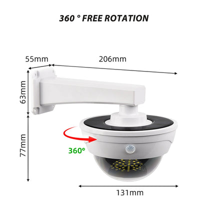 Rynx | Outdoor Waterproof Solar Dummy Security Camera