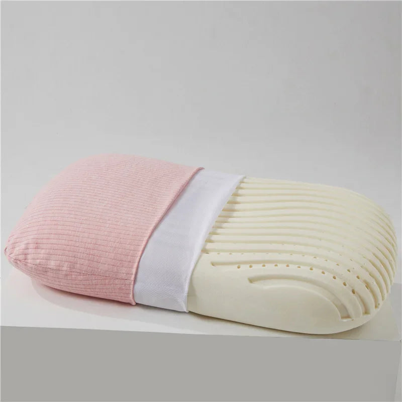 Rynx | Therapeutic Cotton Cover Natural Latex Pillow