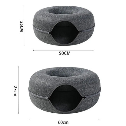 Rynx | Deluxe – Interactive Cat Tunnel Bed