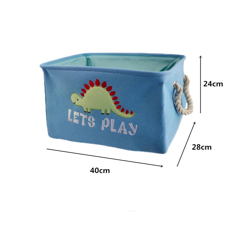 Rynx | Stylish collapsible storage basket made of canvas for children