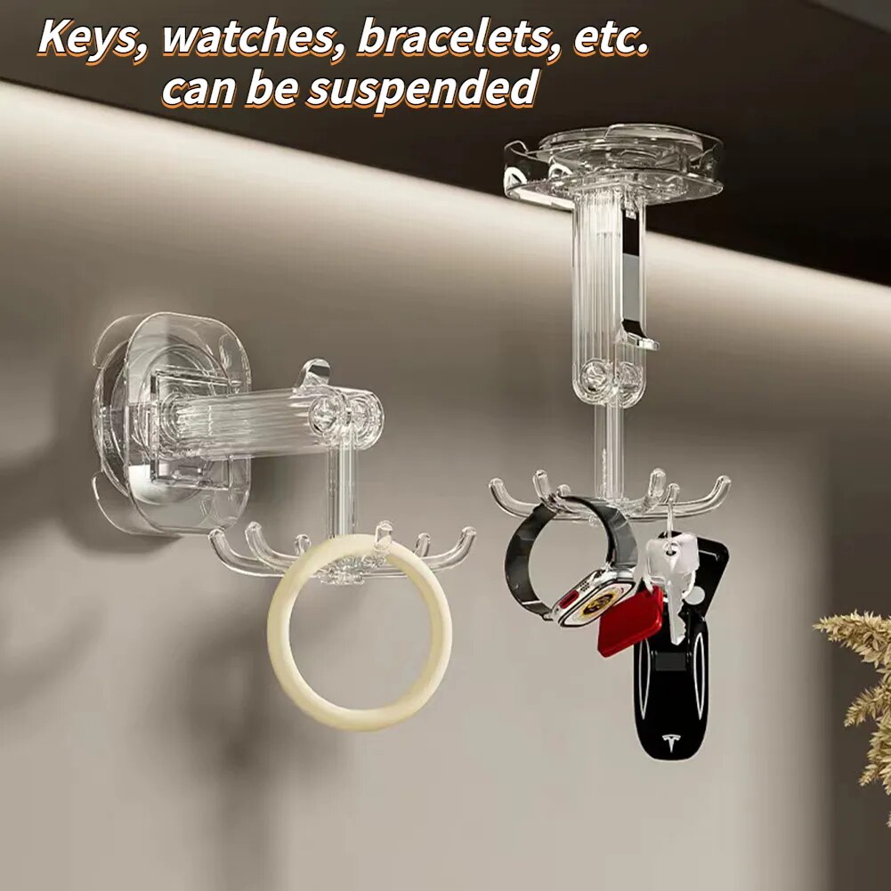 Rynx | Simplistic Six-Claw Universal Rotating Hook