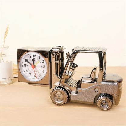 Rynx | Retro Forklift Unique Digital Clock