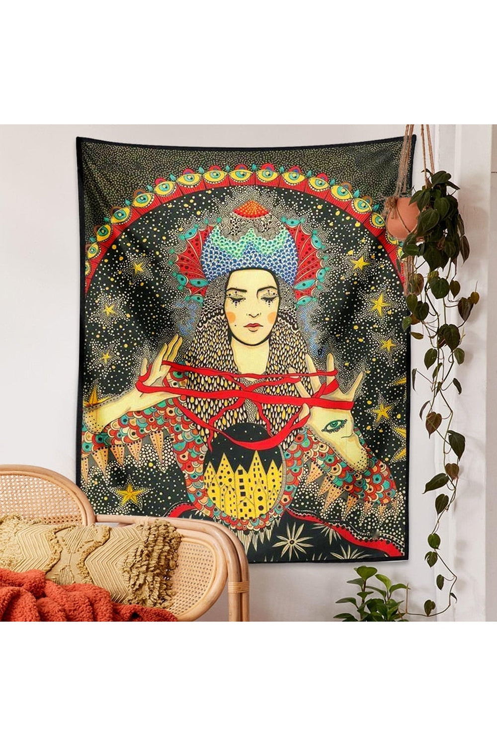 Rynx | To The Girl Psychedelic Tapestry