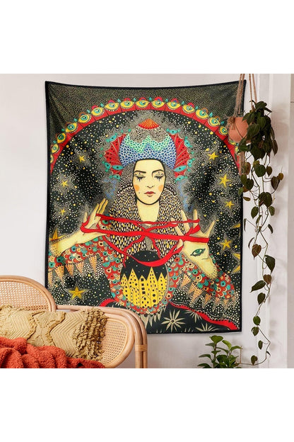 Rynx | To The Girl Psychedelic Tapestry
