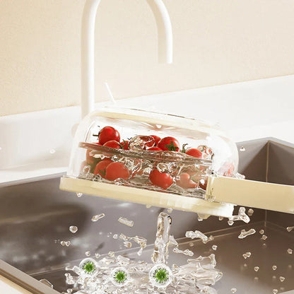 Rynx | Space Saving Vegetable Fruit Drainer Basket