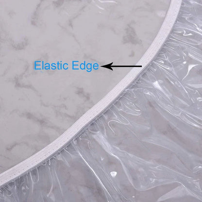 Rynx | Transparent PVC Waterproof Long Life Protective Table Cover