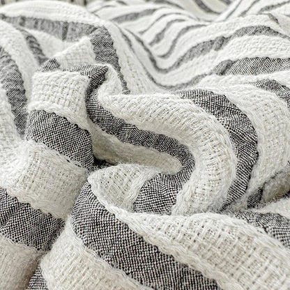 Rynx | Vertical Stripes Bedding Duvet Set Duvet Cover Sheet Set Pillowcases Bedding Set Queen/King Bed Comforters