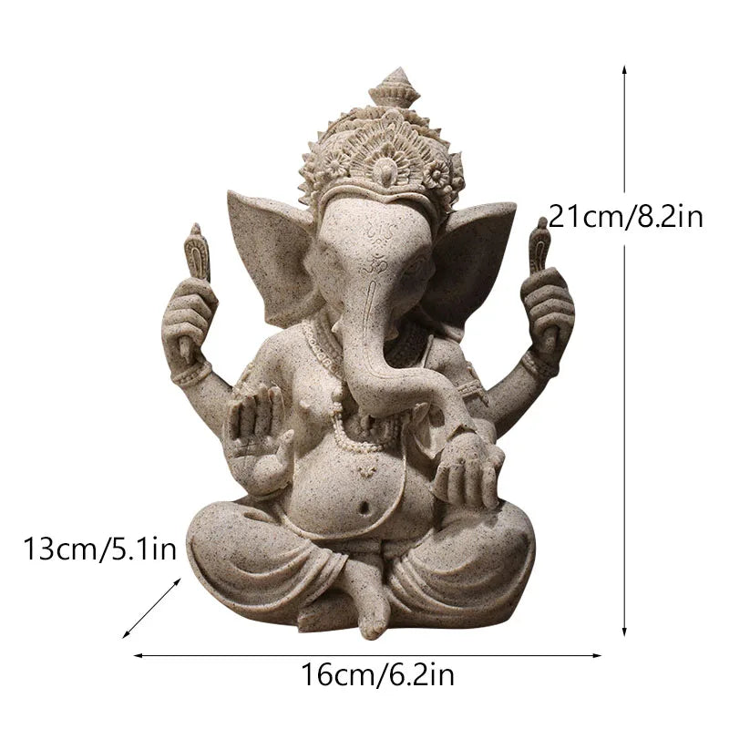 Rynx | Divine Resin Sandstone Style Vedic Sculptures