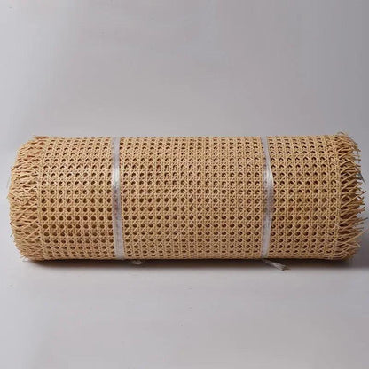 Rynx | Indonesian Plastic Rattan Weaving Roll for Furniture Makeover - 35-50 cm wide Ideal for Chairs, Cabinets, and Tables