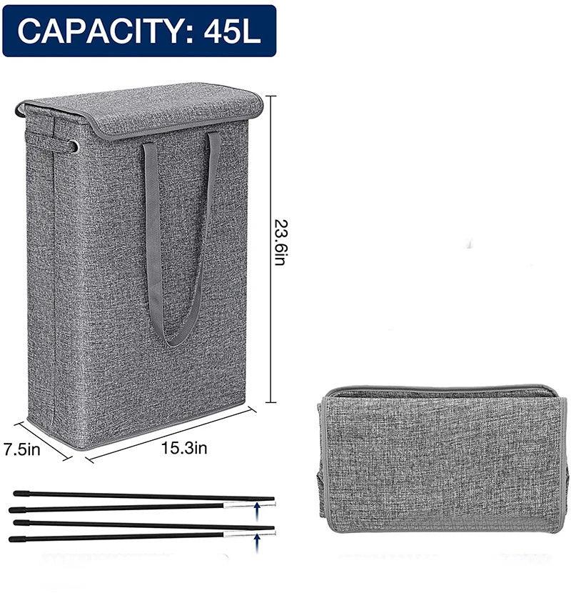 Rynx | Stylish waterproof foldable laundry basket - 45L capacity with lid