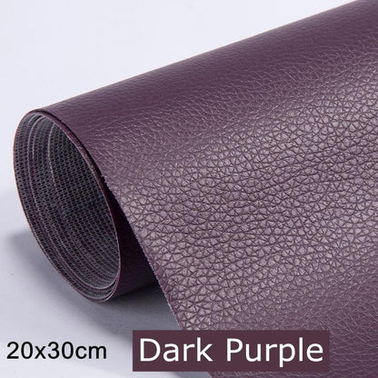 Rynx | Jumbo XL Luxe Litchi Leather Repair Stickers - Stylish Solutions for Elegant Furniture Repairs