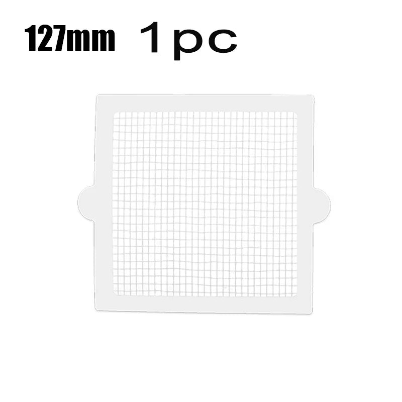 Rynx | Self-Adhesive Shower Drain Hair Catcher - Disposable Mesh Sink Strainer Filter - Cuttable Floor Drain Stickers for Bathroom (10/5m)