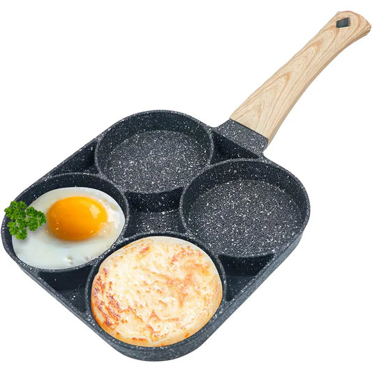 Rynx | Mirror frying pan with 4 compartments