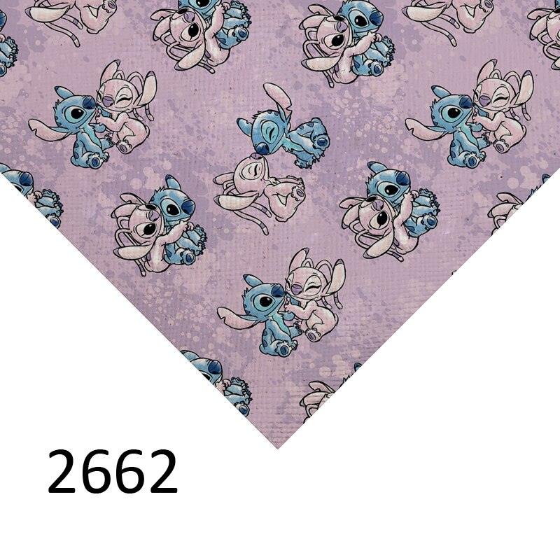 Rynx | Lilo and Stitch Cartoon Vinyl Faux Leather Craft Sheet: Ignite Your Imagination