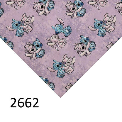 Rynx | Lilo and Stitch Cartoon Vinyl Faux Leather Craft Sheet: Ignite Your Imagination