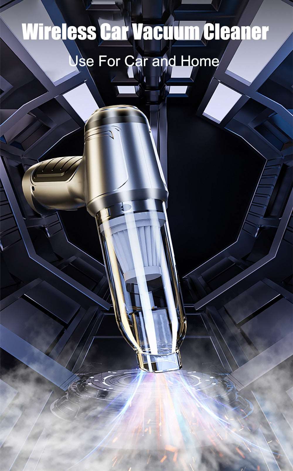 RYNX | Car vacuum cleaner 95000PA PROFESSIONAL VERSION